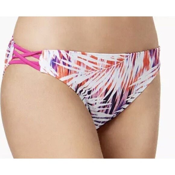 NWT GO by Gossip Palm Dazed Strappy Hipster Bikini Bottoms Size XL X-Large New - Picture 1 of 11